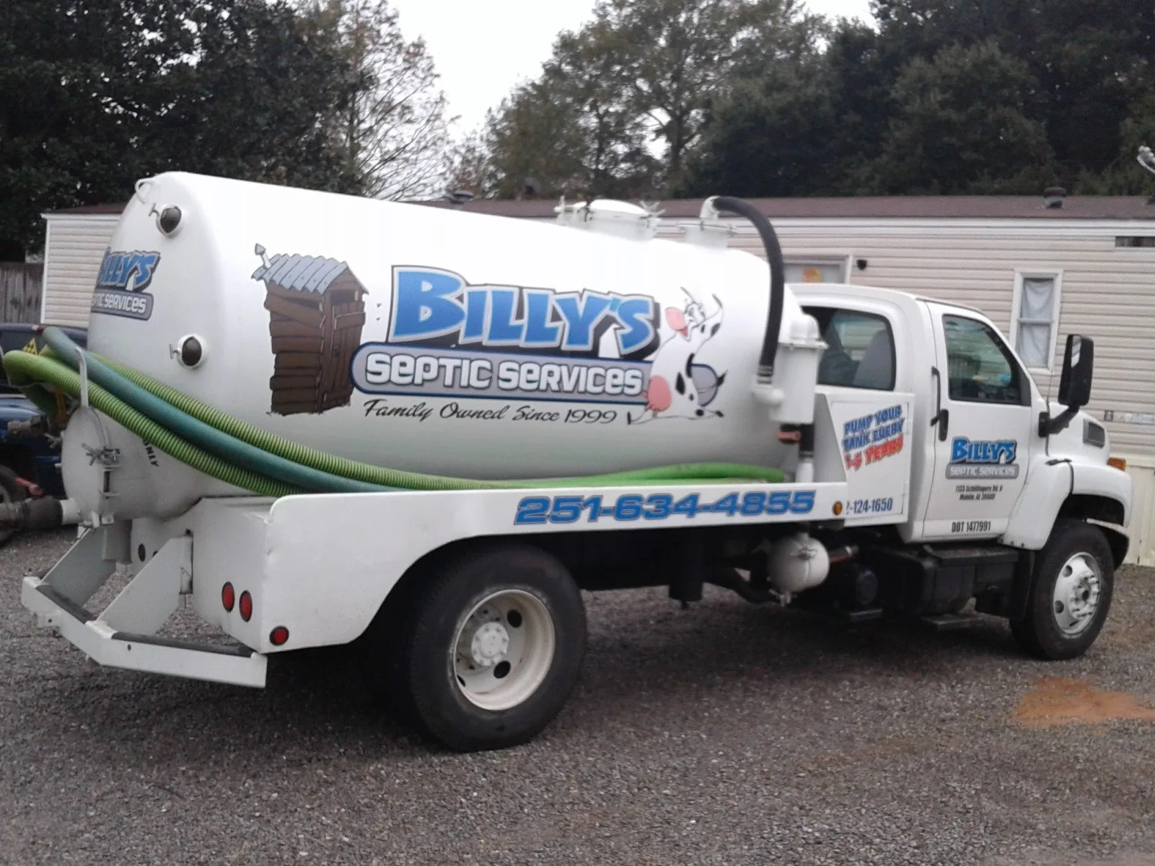 Billy's Septic Services cover