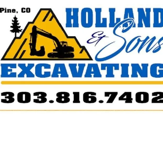H & S Excavating logo
